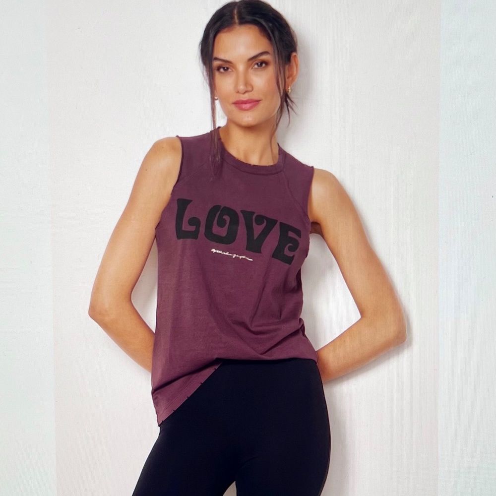 Spiritual Gangster tank - "LOVE" size medium